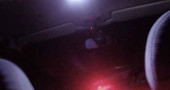 Why red light blinking in car after locking?