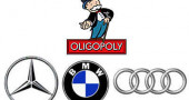 Why is the automobile industry considered an oligopoly?